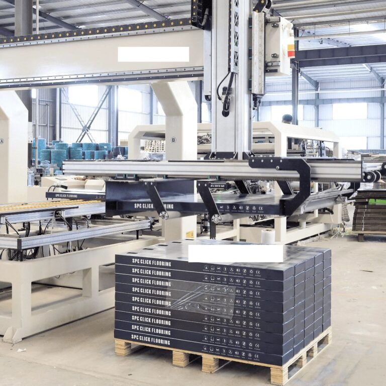 1080 7 automatic packing line Qingdao Huanju New Material Co SPC FLOORING source factory spc vinyl flooring manufacturer supplier7G3A7015