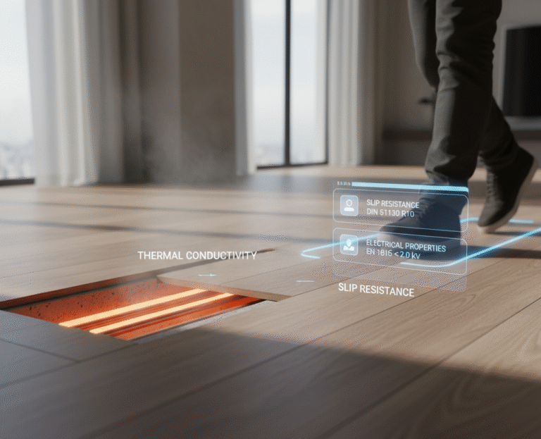 Thermal Conductivity spc vinyl flooring